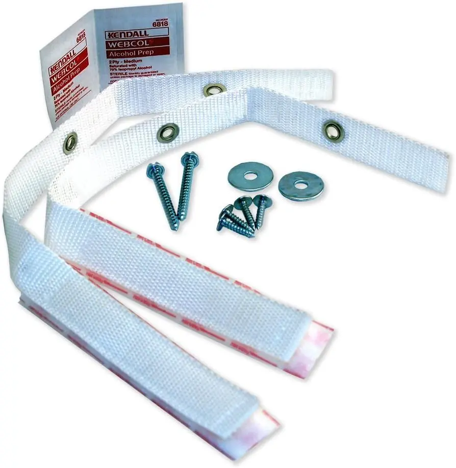 Heavy Duty Furniture Straps for Seismic Safety